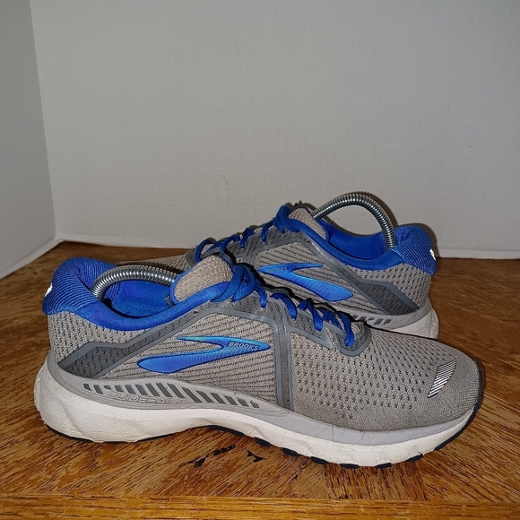 Brooks Mens Adrenaline GTS 20 1103071D051 Gray Running Sneakers Sz 9D (132 Box16 - Picture 5 of 10